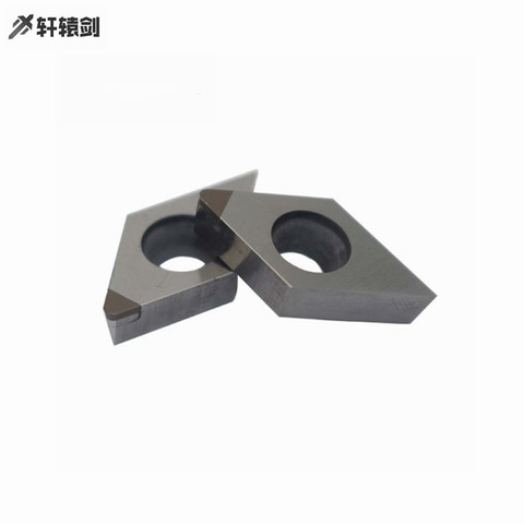DCGT070202 070204 CBN DCGT11T304 PCD DCGT11T308 DCMT11T304 Welded diamond-like inner hole blade Internal CNC tool Aluminum ► Photo 1/3