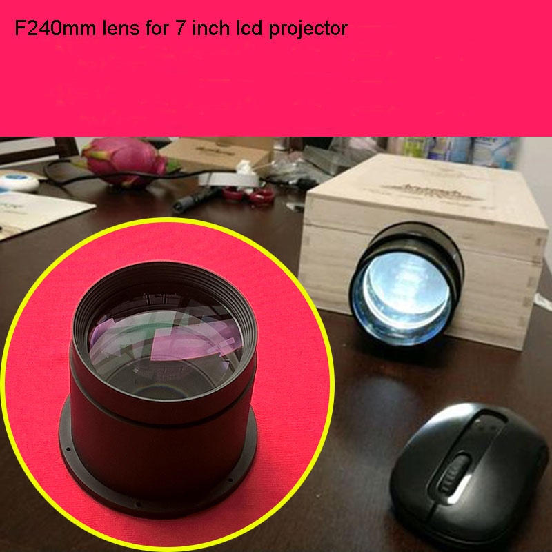 Led Projector Diy Lens F240mm Focal
