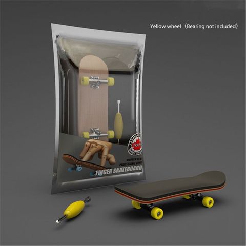 Finger SkateBoard Wooden Fingerboard Toy Professional Stents Finger Skate Set Novelty Children Christmas Gift ► Photo 1/6