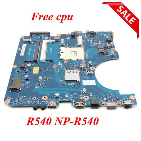 NOKOTION Laptop Motherboard for Samsung R540 Intel HM55 DDR2 BA92-06381A Mainboard Full Tested ► Photo 1/6