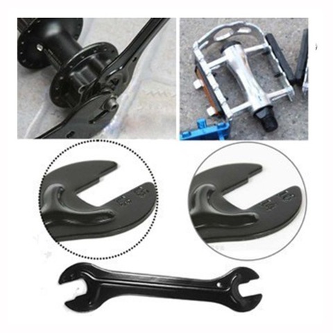 NEW mountain Bike Cycle Head Open End Axle Hub Cone Wrench Spanner Bicycle Repair Tool rear axle pedal wrench tools wholesale ► Photo 1/5