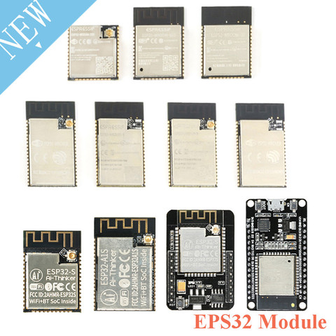 ESP ESP32 Module ESP32-WROOM ESP32-WROVER ESP32-CAM ESP-WROOM-32 ESP32-WROOM-32D-32U ESP32-WROVER-I -IB -B Wireless WiFi ESP32-S ► Photo 1/6