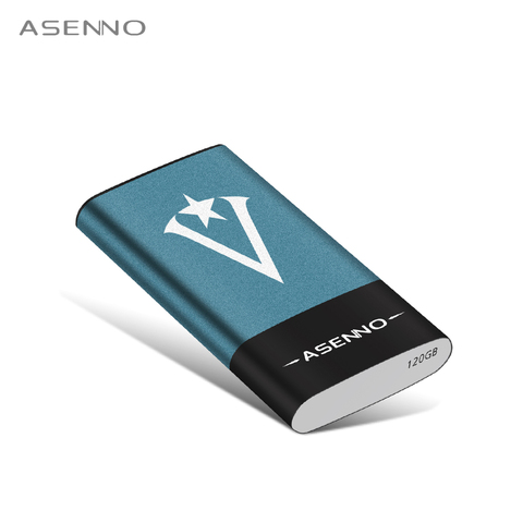 Asenno External SSD 120GB 250GB HDD SSD 500GB Type c USB 3.0 Portable SSD 1TB 2TB External Solid State Drive Hard Disk ► Photo 1/6