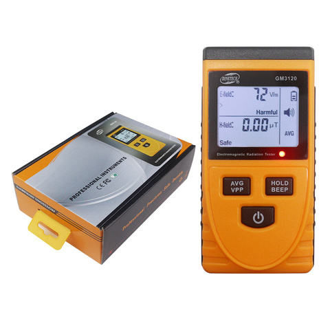 GM3120 LCD Electromagnetic Radiation Detector Tester Radiation Meter Dosimeter Counter Measurement for Computer Mobile Phone ► Photo 1/6