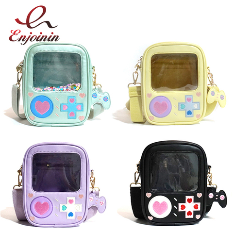 Cute Game Machine Style Lolita Small Crossbody Bag Shoulder Bag Fashion Pu Leather Purses and Handbags 2022 Casual Girl's Bag ► Photo 1/6