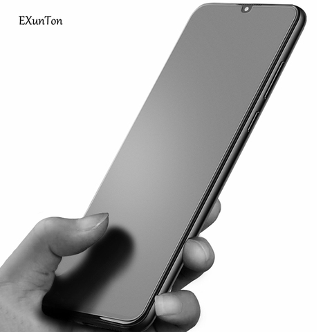 Exunton for XiaoMi Mi9 9Se 9pro Mi9 Lite Full Coverage Matte Frosted Tempered Glass for Mi 9 Anti-finger Screen Protective Film ► Photo 1/6