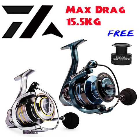 2022 Hot Fishing Reel Double Brake Front and Rear Drag reels Carp Fishing Feeder Spinning Reel Carp Fishing Tackle Rod Combo ► Photo 1/6