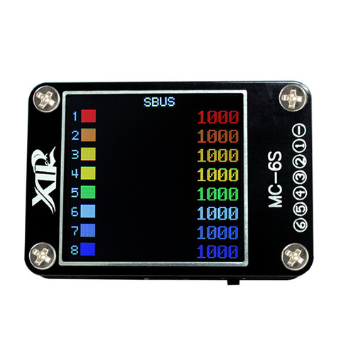 MC-6S 1-6S Lipo Battery Voltage Checker Receiver Signal Tester for check S-Bus PPM PWM and DSM Satellites Receiver ► Photo 1/6