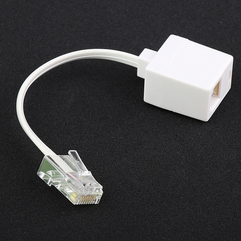 RJ45 To RJ11 Telephone Line Cord Landline Extension Cable For Home Office ► Photo 1/6