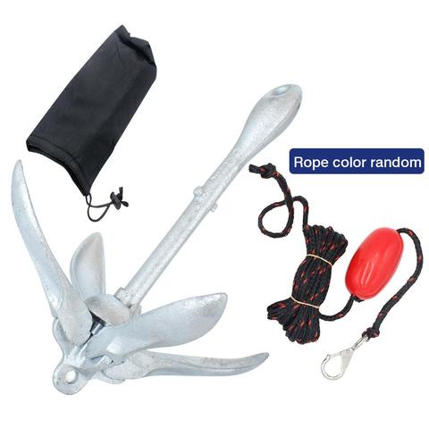 Foldable Delta Anchor Pool Anchor Grapnel Anchor Boat Anchor With Claw For Kayak Canoes ► Photo 1/6
