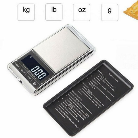0.01g-200g Pocket Digital Scales Jewellery Gold Scales Electronic Milligram High Precision Tool With Leather Case ► Photo 1/3