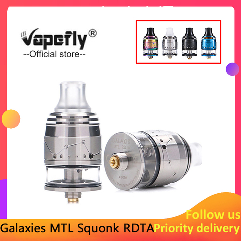 Buy Online Original Vapefly Galaxies Mtl Squonk Rdta Tank 2ml Capacity Top Filling Bottom Feeding Vs Berserker Mtl Rda Alitools