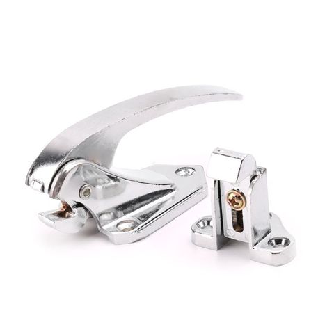 Drop Ship Zinc Alloy Door Handle Lock Spring Loaded Pull Handle Latch For Oven Refrigerator Freezer ► Photo 1/6