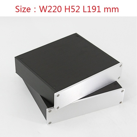 New On Sale 2205 DAC Amplifier Case Aluminum Chassis Small Size W220 H52 L191 Power Supply DIY Box Amplify Housing ► Photo 1/5