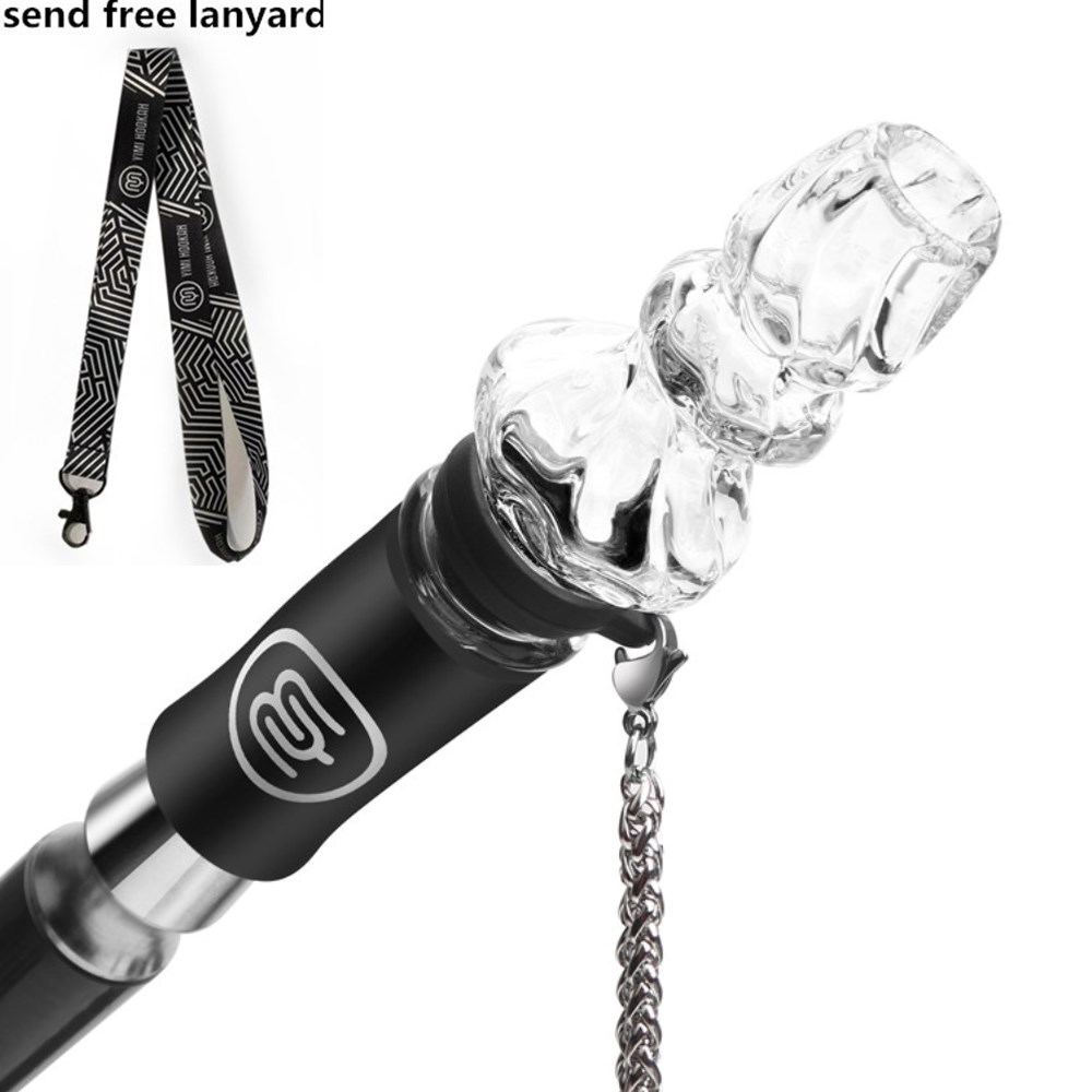 Glass Hookah Mouthpieces Shisha Mouth Tip Chicha Hygiene Personal Use