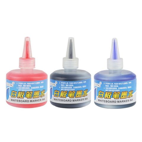 1 Bottle 50ml Refill Ink for Refilling Inks Whiteboard Marker Pen Black Red Blue 3 Colors School Office Supplies ► Photo 1/6