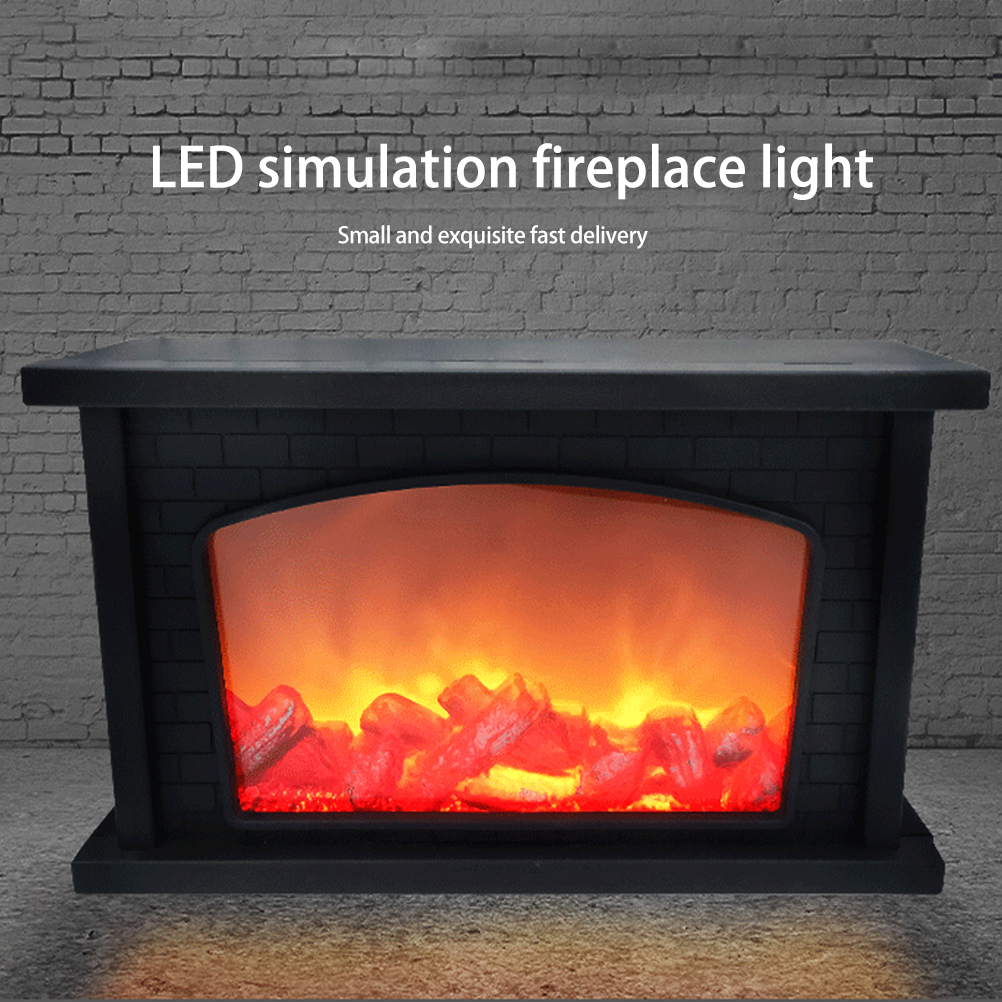 Buy Online Led Flame Lantern Lamps Simulation Fireplace Led Simulate Flame Effect Lights Usb Or Battery Powered Lamp For Living Room Decor Alitools