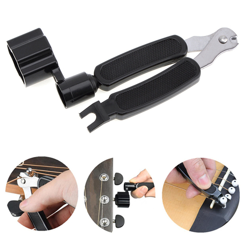 3 in 1 Guitar string changer Multifunction Guitar winder string cutter Pin Puller For guitars banjos mandolins Accessories ► Photo 1/6