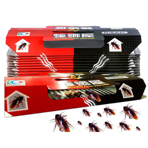 5pcs Cockroach House Cockroach Trap Repellent Killing Bait Strong Sticky Catcher Traps Insect Pest Repeller ► Photo 1/2