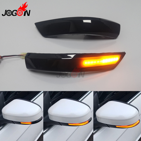 For Ford Focus 2 MK2 Focus 3 MK3 3.5 For Mondeo MK4 LED Dynamic Turn Signal Light Side Mirror Indicator Sequential Blinker Lamp ► Photo 1/6