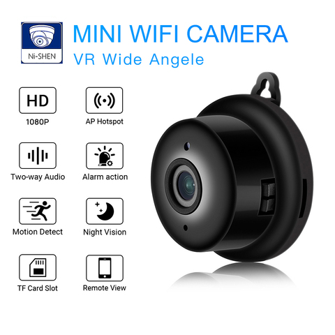 Mini 1080P HD Security Camera Camcorder WiFi IP Motion Sensor P2P Micro  Webcam