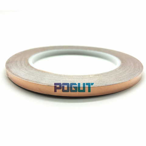 30m Copper Foil Tape for Mosaic Stained Glass DIY Tiffany Craft Colored Glass Welding ► Photo 1/3