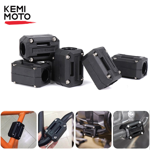 KEMiMOTO Motorcycle Engine Guard Bumper Protection Decorative Block 25mm Crash Bar for BMW R1200GS LC ADV R 1200 GS Adventure ► Photo 1/6