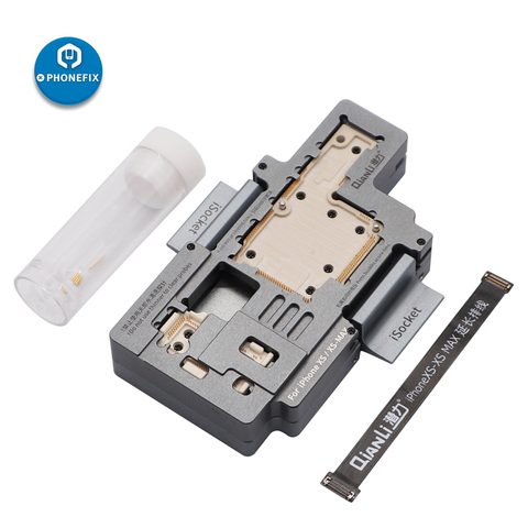 QIANLI iSocket for iPhone X XS XSMAX 11 11Pro Max Motherboard Test Fixture Double-deck Motherboard Function Tester Platform ► Photo 1/6