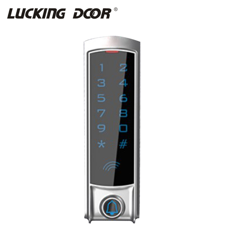 Access Control RFID Touch Keypad Access Control System Door Lock 125KHz EM Card Waterproof Metal Touch outdoor RFID T2 ► Photo 1/6