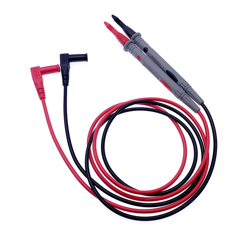 10A 20A Digital Multimeter probe Soft silicone wire Needle tip Universal test leads with Alligator clip a pair ► Photo 1/6