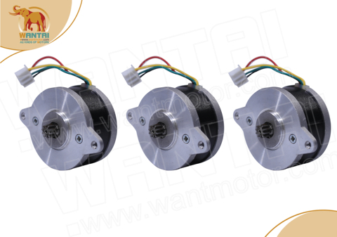 SALE  Wantai 4-Lead 3pcs Nema14 round Stepper Motor 36BYGH218 13N-cm(18oz-in) 1.88A 19mm CE ROHS ISO CNC 3D printer ► Photo 1/5