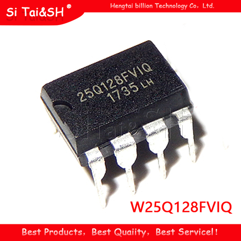 2pcs W25Q128FVIQ  25Q128FVIQ  25Q128FV1Q DIP-8 new original ► Photo 1/1