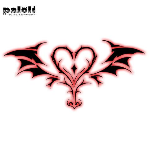 Two Piece Gothic One Time Body Tattoo Stickers Sex Punk Style Temporary Waterproof For Women Anime Collection Erotic Accessories ► Photo 1/5