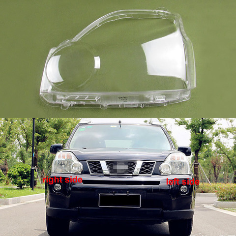 For Nissan X-Trail 2007 2008 2009 2010 2011 Headlights Cover Headlights Shell Mask Transparent Cover Lampshdade Headlamp Shell ► Photo 1/6