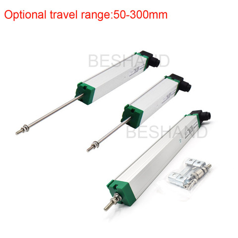 50-300mm Travel Stroke Linear Position Sensors Linear Displacement Transducer  Electronic Scale for Injection Molding Machine ► Photo 1/6