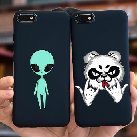 Honor 7A Case For Huawei Honor 7A DUA-L22 Case 5.45inch Black Bumper Soft Silicone Back Cover For Huawei Honor7A 7 A Phone Cases ► Photo 1/6