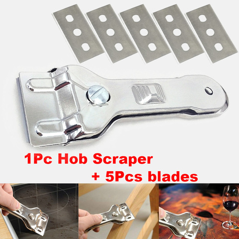 Multifunction Glass Ceramic Hob Scraper Cleaner Tool With Blade