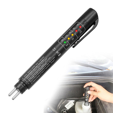 Accurate Oil Quality Check Pen Universal Brake Fluid Tester Car Brake Liquid Digital Tester Vehicle Auto Automotive Testing Tool ► Photo 1/6