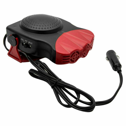2 In 1 Car Heater 12 Volt Cooling Fan Car Defroster 150W Van Summer Winter Useful for Speeding Up Demisting Defrosting ► Photo 1/6