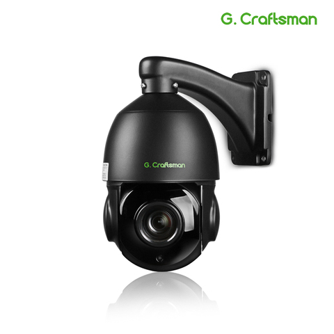 5.0MP POE 30X PTZ Dome IP Camera Black Outdoor SONY IMX335 Optical Zoom IR 60M CCTV Security Waterproof G.Craftsman ► Photo 1/6