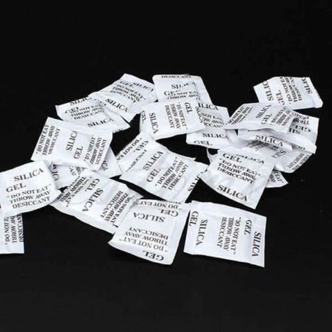 100 Packets Lot Silica Gel Sachets Desiccant Pouches Drypack  Ship Drier GXMA ► Photo 1/6