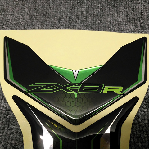 Stickers Protector For Kawasaki Ninja ZX-6R ZX6R ZX 6R Stickers Tank Pad Fairing Gas Knee Motorcycle Decal 2017 2022 ► Photo 1/6