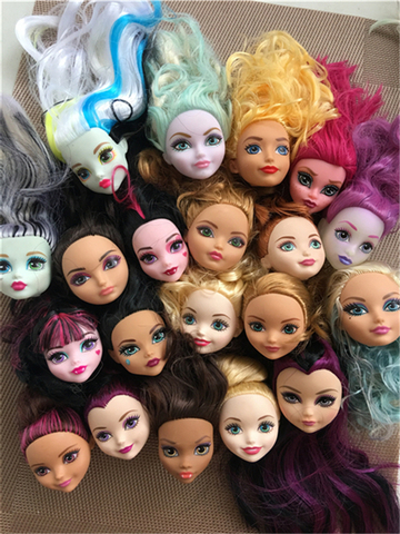 Rare Collection Monsters Doll Head Good Makeup Doll Head Girl Dressing DIY Toy Parts Children Birthday Christmas Gifts ► Photo 1/5