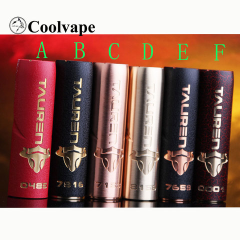 coolvape 100% Original THC Tauren Mech Mod 18650 20700 21700 Thunderhead mechanical vape mod e-cigarette vaper mods E-Cigs Vape ► Photo 1/6