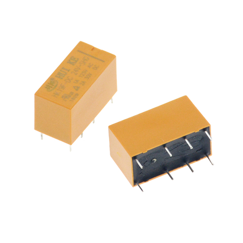 1Pcs DC 3V 5V 9V 12V 8 Foot 2A 2 Open 2 Closed Relay Communication Signal Relay Electromagnetic Relay ► Photo 1/5