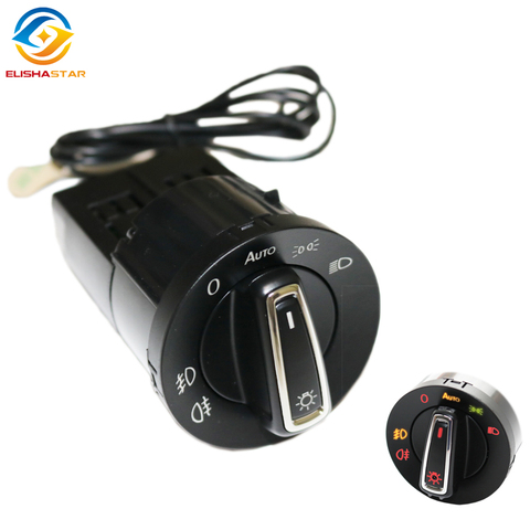 2022 New AUTO Headlight Head Lamp Switch Light Sensor Module Upgrade For Golf Jetta MK5 6 Tiguan Touran Passat P olo Bora ► Photo 1/6