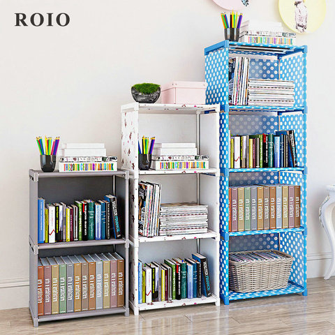Multi-layer DIY Simple Bookshelf Easy Assembly Bookcase Can Be Moved Children's Debris Rack Shelf Home Furniture Book Shelf 2022 ► Photo 1/6
