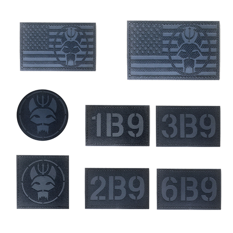 3d SEAL TEAM/DEVGRU Ir TACTICAL military Patches pvc Reflective USA National flag patches badges ► Photo 1/6
