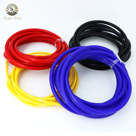 Free shipping Full Silicone Vacuum Tube Hose Fuel/Air Vacuum Hose/Line/Pipe/Tube 2 Meter 6.6ft  ID 3/4/6mm ► Photo 1/1