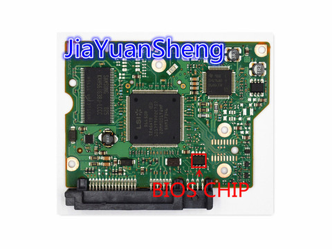 Seagate notebook hard drive circuit board number/ 100603204 REV A , 4707 A / ST1000DM000, ST1000DM003 ,ST1000DL001, ST2000DL001 ► Photo 1/2